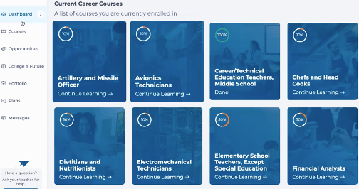 DC Career Courses